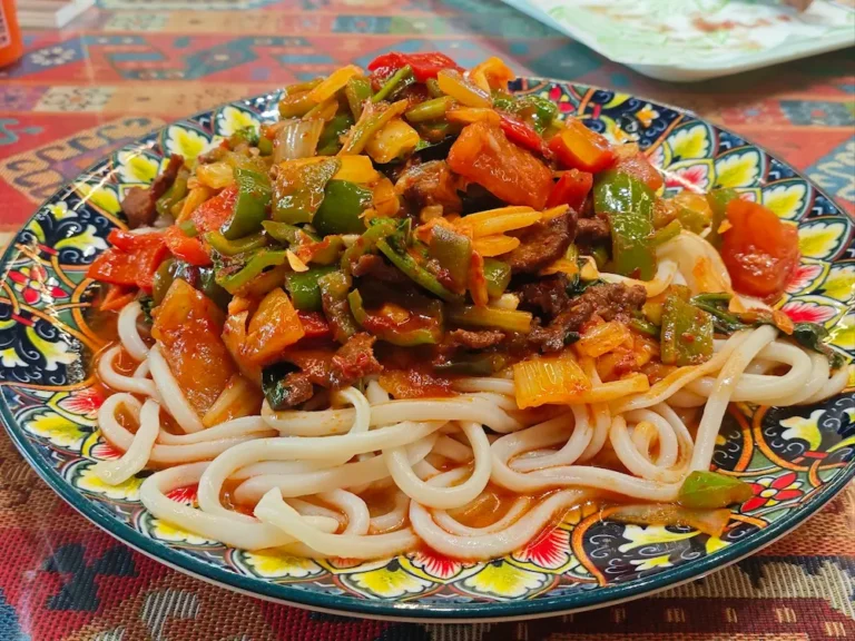 Xinjiang Stir-Fried Noodles