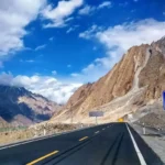 China-Pakistan Friendship Highway in Xinjiang
