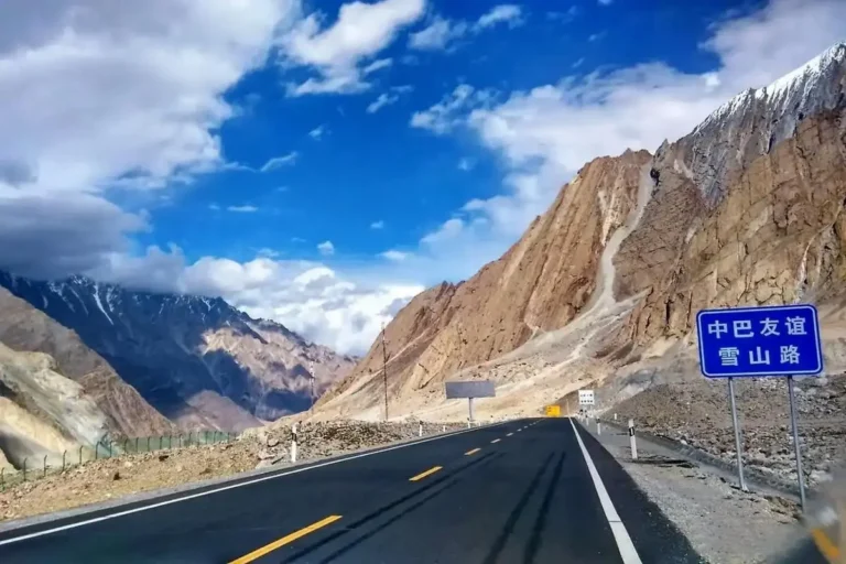 China-Pakistan Friendship Highway in Xinjiang