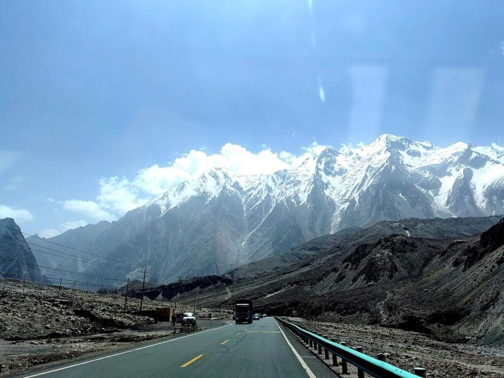 China-Pakistan Friendship Highway in Xinjiang