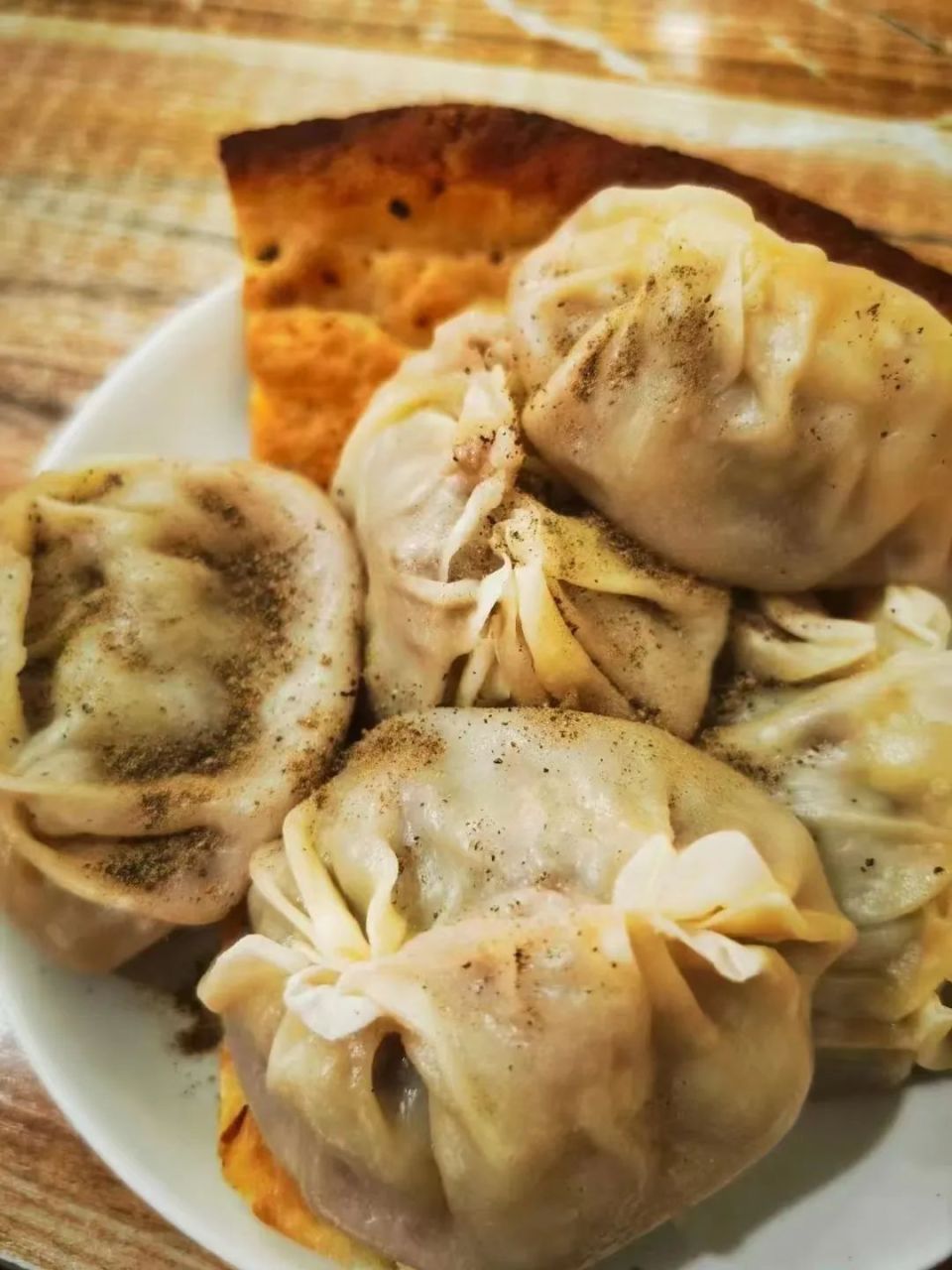 Tandir oven flatbreads typical of Xinjiang dough cuisine