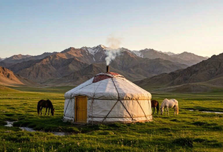 A Kazakh Yurt Stay: A Realistic First-Person Account