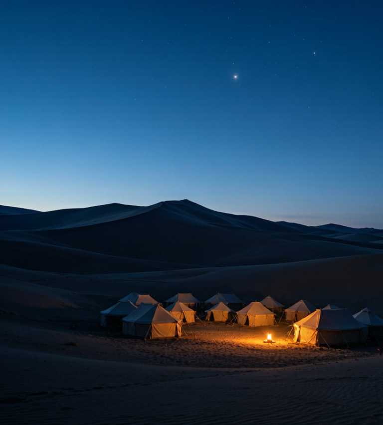 Sleeping in the Sand: Desert Camps on a Xinjiang Road Trip