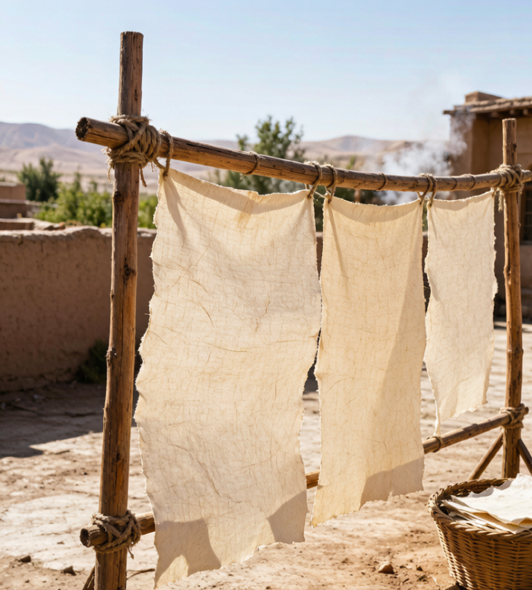 Mulberry Paper: The Forgotten Craft of Turpan’s Oasis