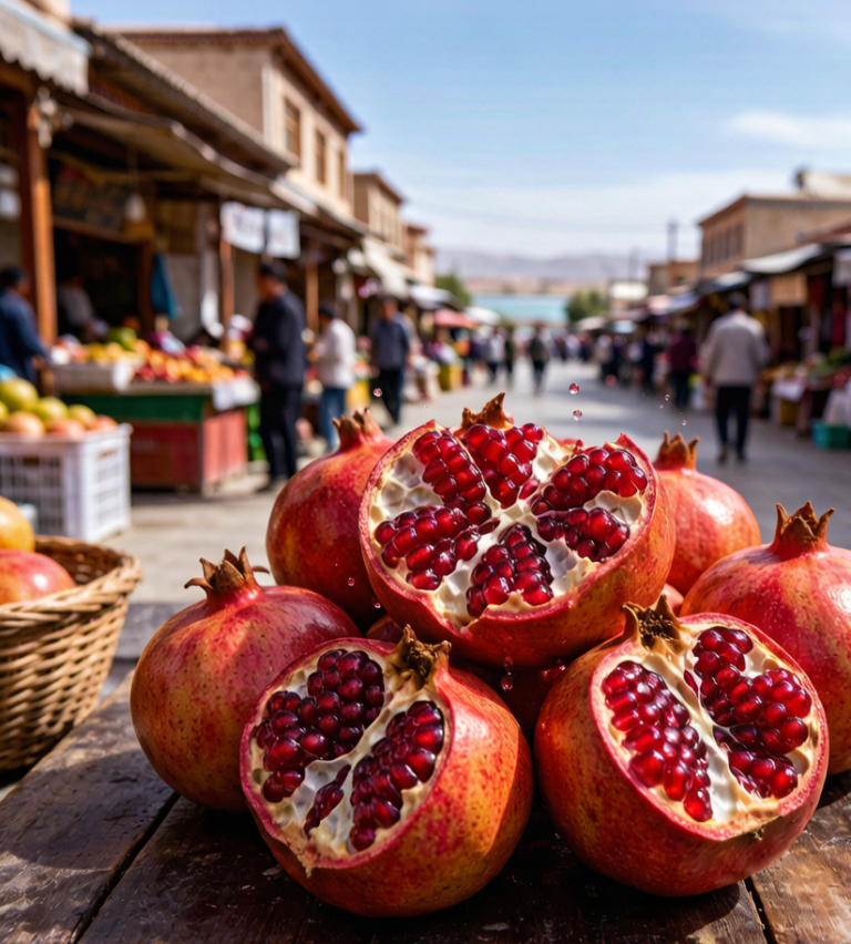 Xinjiang Pomegranates: The Jewel Fruit of the Southern Oasis Towns