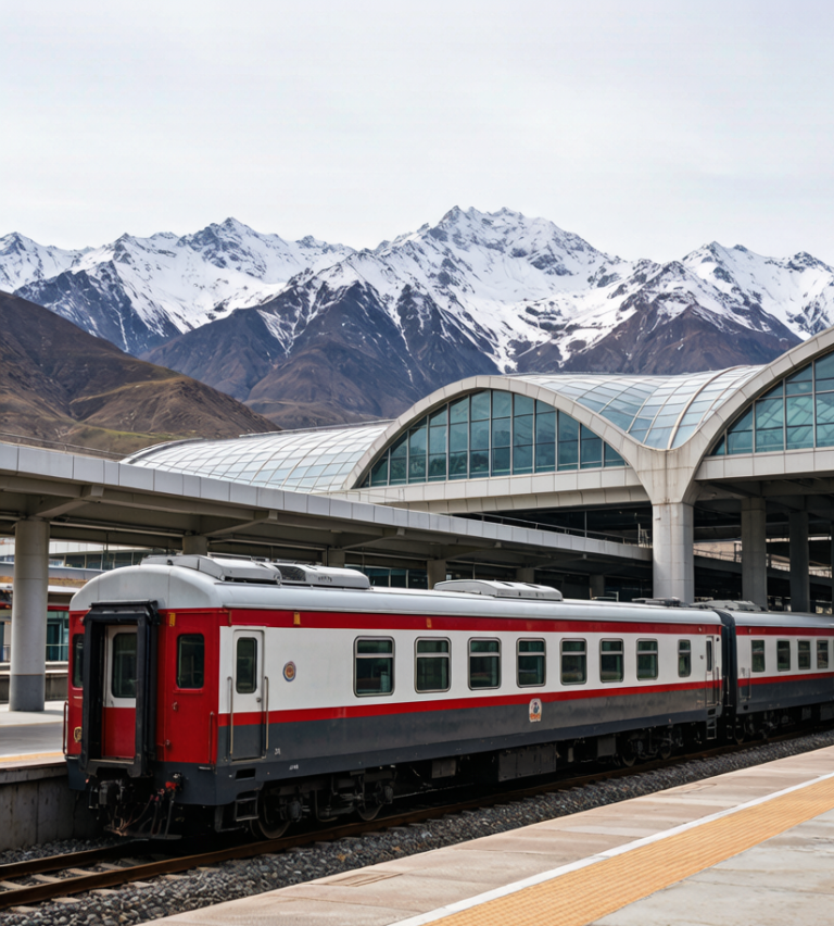 Getting to Xinjiang by Train via Lanzhou and Xining